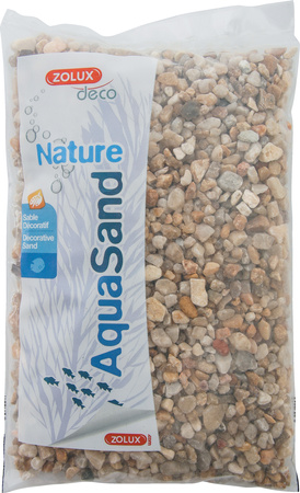 ZOLUX Żwirek do akwarium Aquasand Nature kwarc gruboziarnisty 1 kg